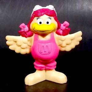 1995 McDonald's Pink Birdie Character 3 3/4" Tall PVC Figurine Happy Meal Toy